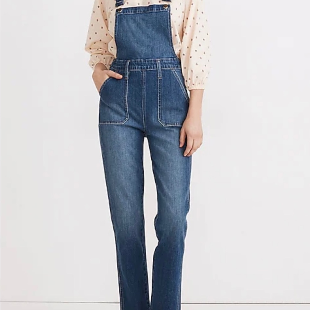 Madewell Stovepipe Overalls